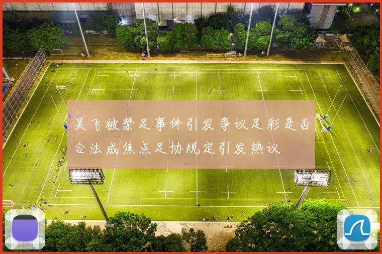 吴飞被禁足事件引发争议足彩是否合法成焦点足协规定引发热议